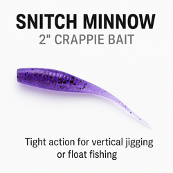 SNITCH MINNOW – 2” Crappie Bait
