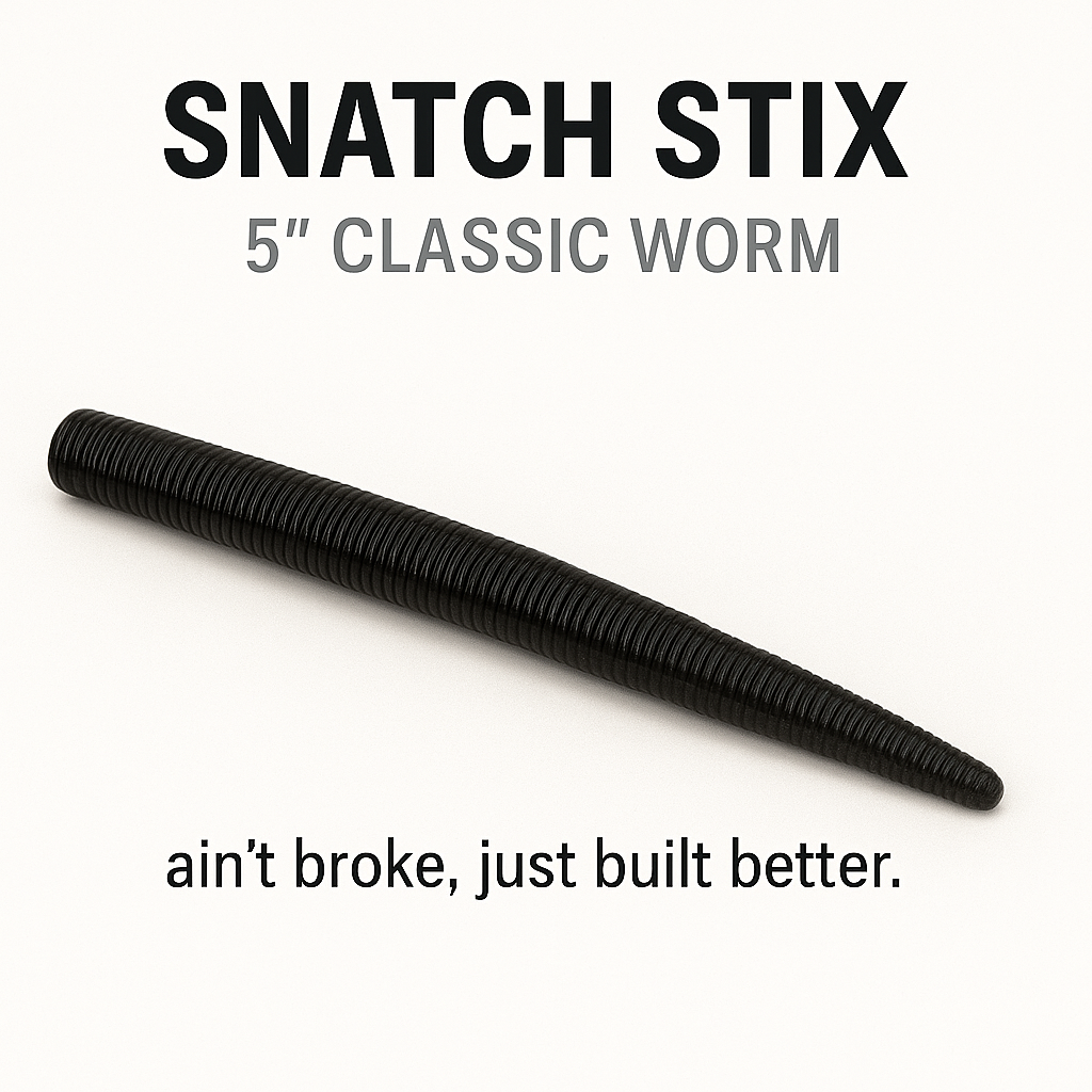 SNATCH STIX – 5” Classic Worm