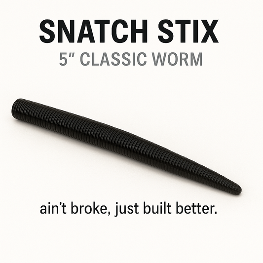 SNATCH STIX – 5” Classic Worm